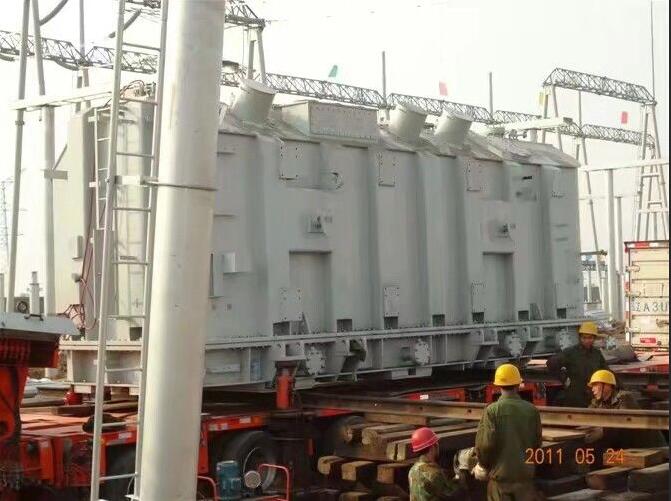 新疆大型变压器安装就位移位运输、昌吉大型变压器安装就位移位 