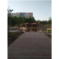 烟台防腐木木结构低碳建筑引领