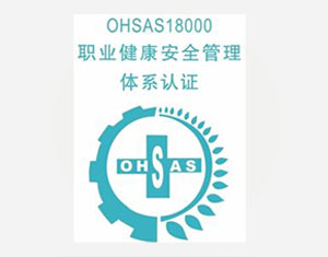 新疆CAM认证职业健康安全管理体系 