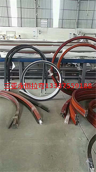 海南拉弯加工案例，量大时可搬运机器现场加工 
