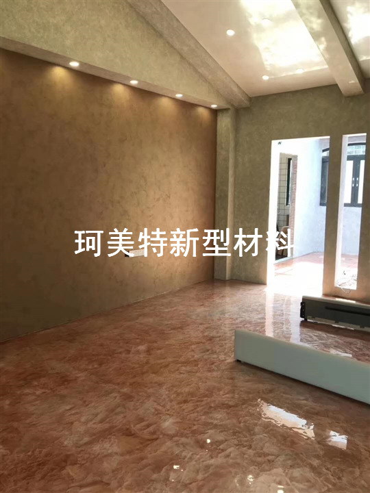 新疆金属大理石地坪 
