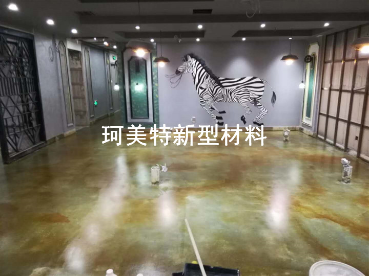 新疆艺术复古地坪施工 