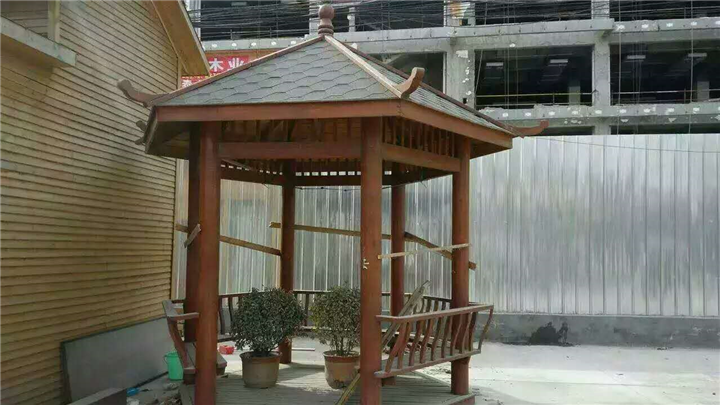 临汾防腐木凉亭