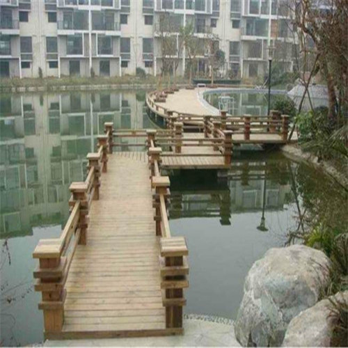 山西防腐木亲水台