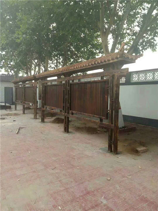 山西防腐木宣传栏