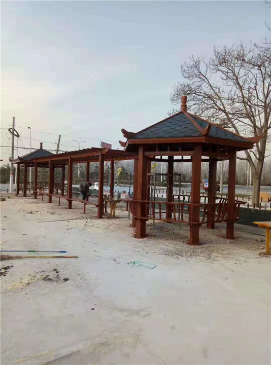 南阳防腐木凉亭