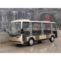 广西二十三人座旅游电动观光车 