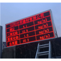 化工厂排放公示屏销售 