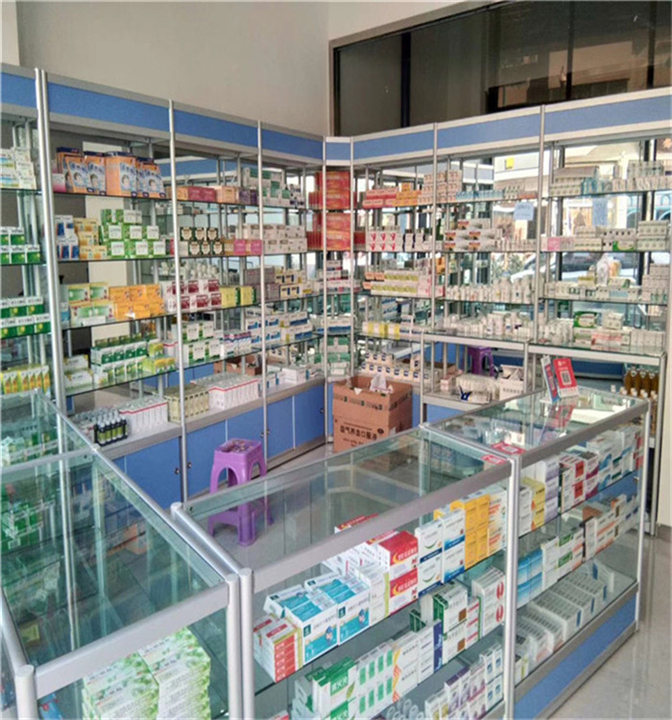 成都药店展柜厂家