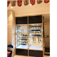 成都红酒展柜货架定制