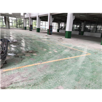 地面翻新改造前