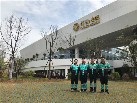 福州海瀛湾佰翔酒店甲醛治理项目 