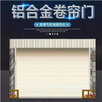 广州电动铝合金卷闸门│