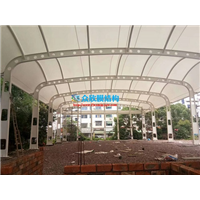 福建膜结构   武装部篮球场 