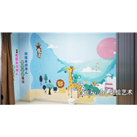 九江幼儿园墙绘