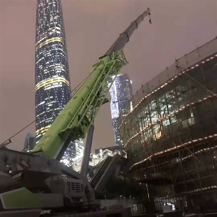 广州吊车出租案例三