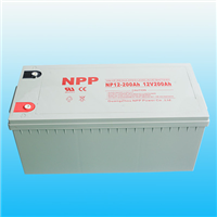 1耐普蓄电池12V200AH NPP蓄电池NP200-12 