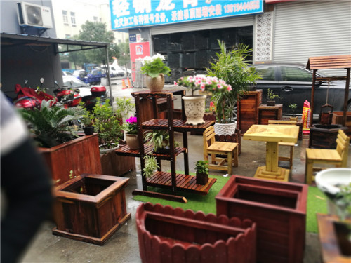 宁波防腐木花箱
