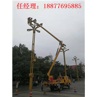 百色户外云梯车 