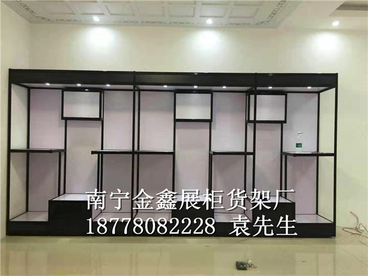 南宁玻璃展柜定制 