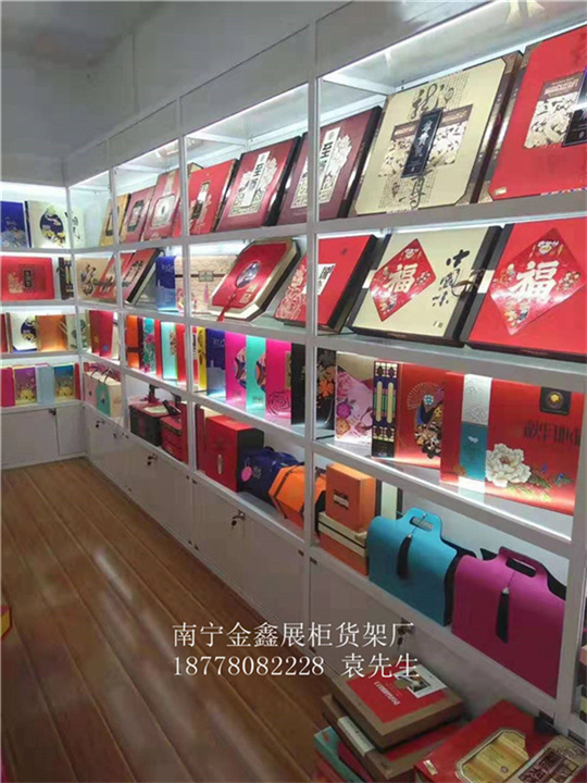 南宁玻璃货架定制价格 