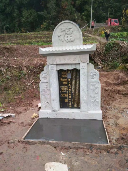 四川达州青石墓碑专业生产厂家 