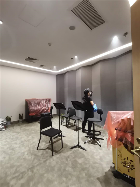 江苏大剧院音乐厅琴房甲醛治理