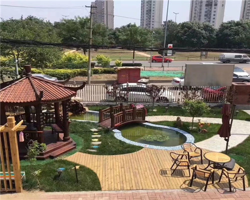 漯河防腐木庭院