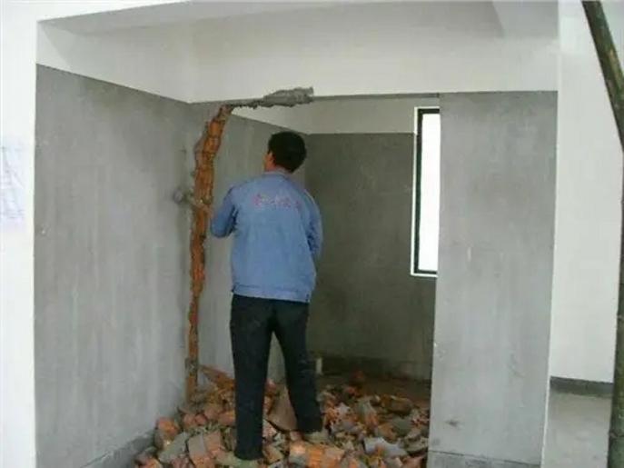 绍兴柯桥专业敲墙施工队