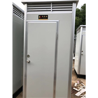 单体直排水冲移动厕所