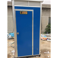 单体直排水冲移动厕所