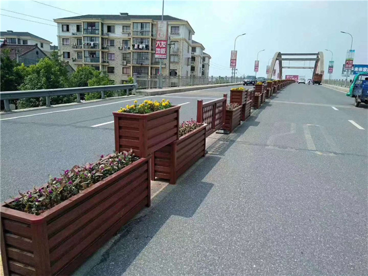 舟山防腐木花箱厂家