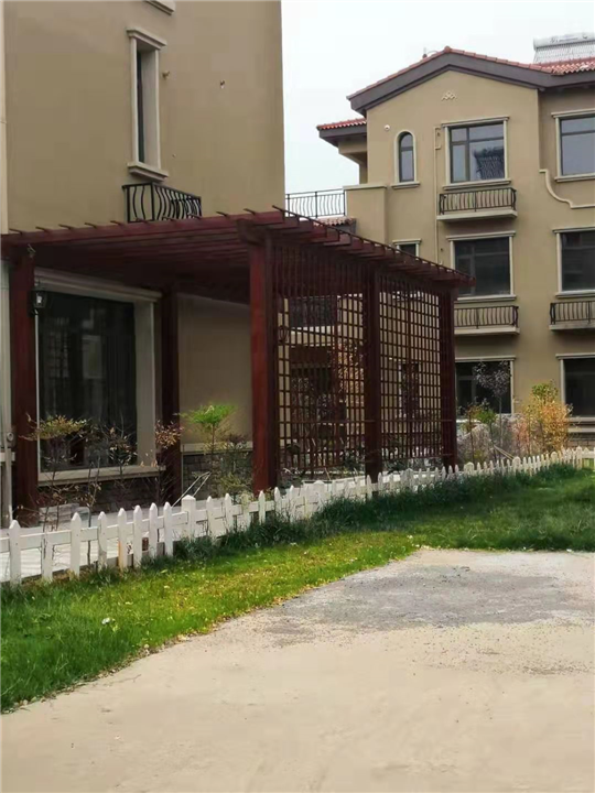 河南防腐木花架