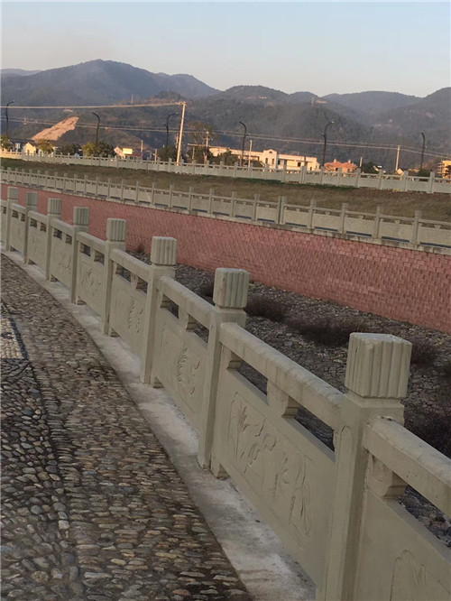 河堤栏杆河道护栏 