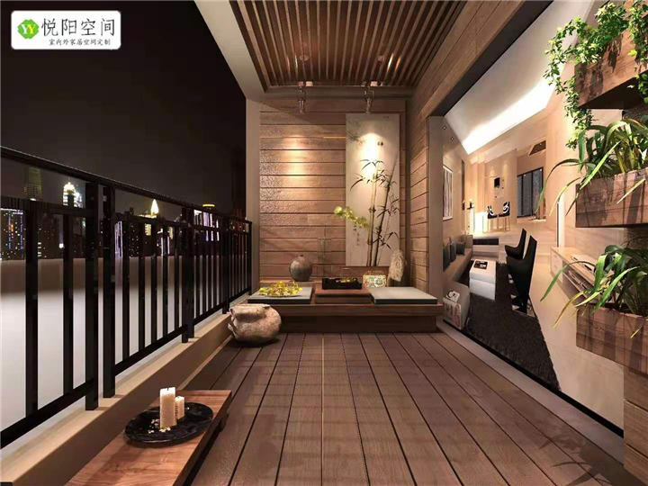 广东防腐木木阳台厂家