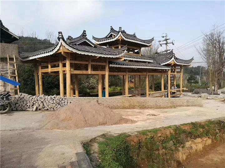 三门峡防腐木长廊