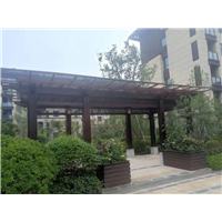 临沂防腐木 欧美木屋别墅的设计与施工