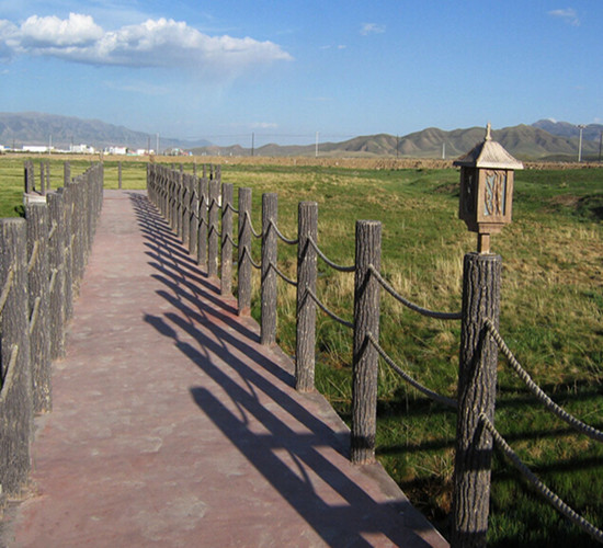 河道仿木护栏-山西仿木栏杆
