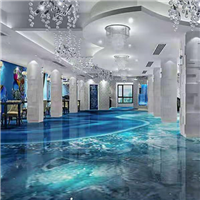 水墨地坪