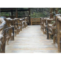 贵阳仿木凉亭施工/贵阳仿木栏杆施工 