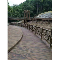 贵州河道仿木护栏-贵州仿木栏杆 