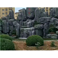 安顺塑石假山,贵阳假山瀑布,贵阳水泥塑石施工 