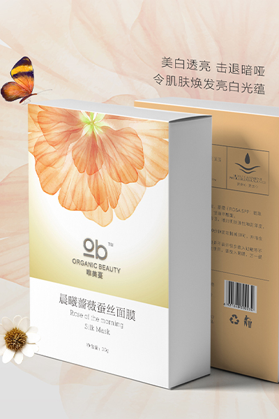 晨曦蔷薇蚕丝面膜 