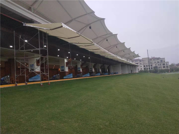 重庆遮阳篷安装外遮阳帘与内遮阳帘的区别
