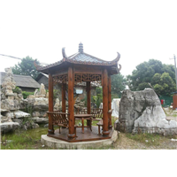 枣庄木围栏防腐木花架设计及施工 