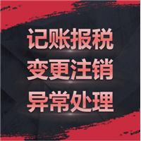 扬州记账报税 