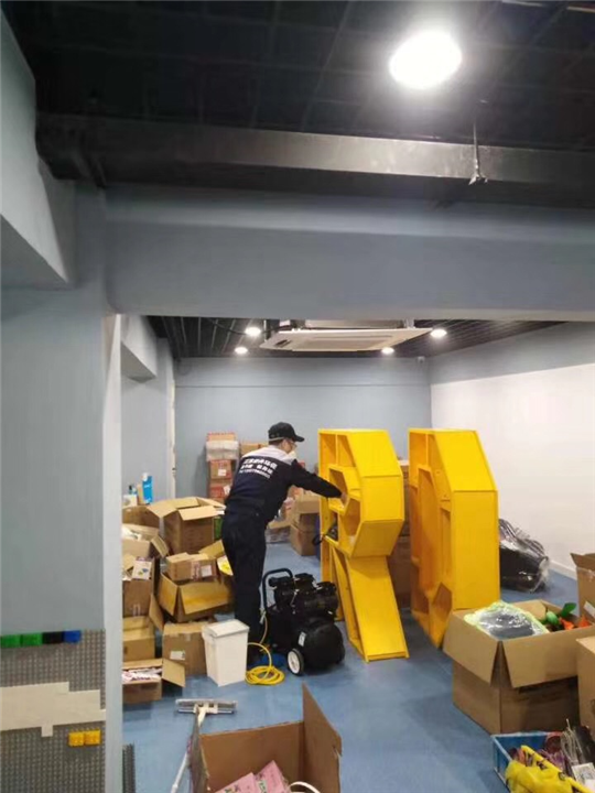 亿力未来城精品母婴店室内甲醛治理 