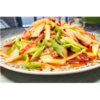 新疆特色手撕椒麻鸡 