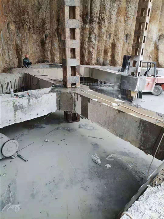 福建支撑梁绳锯切割