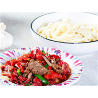 新疆辣子肉拌面加盟 